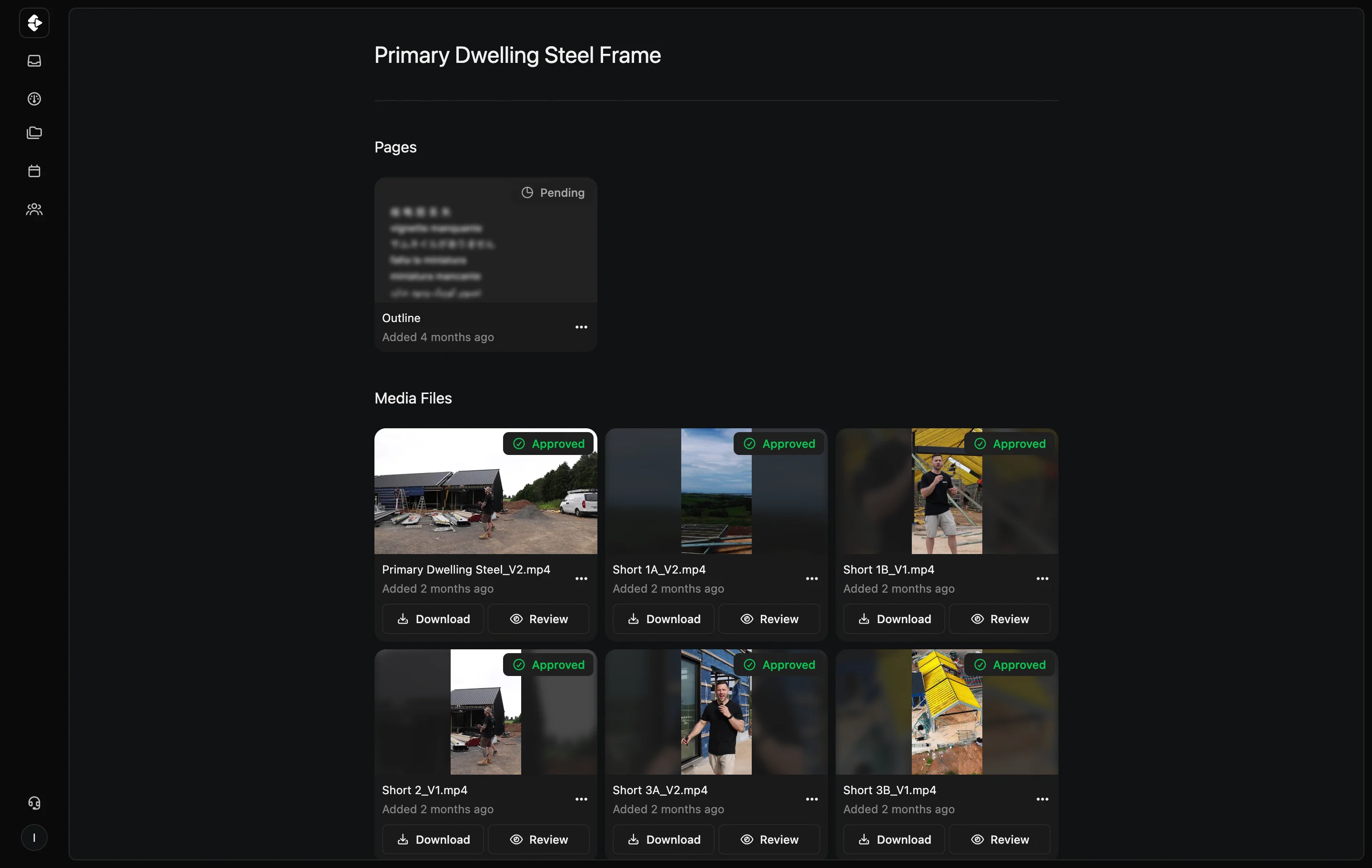 Client Portal inside Clipflow